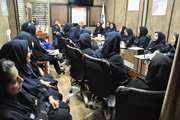 دیدار پایان سال رئیس بیمارستان بهارلو با سوپروایزرها و سرپرستاران این مرکز